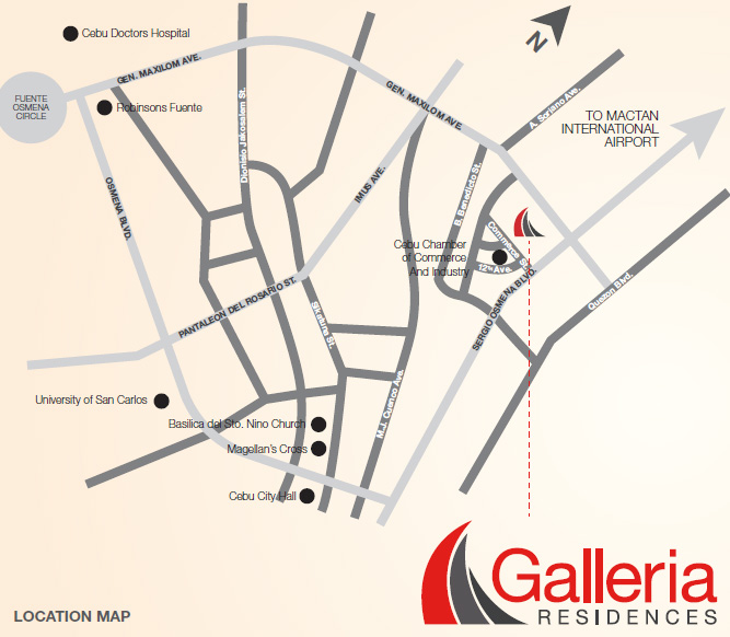 Galleria Residences in Cebu City by Robinsons Residences